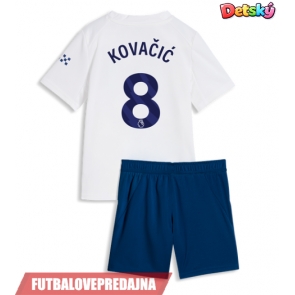 Lacne Dětský Futbalové dres Manchester City Mateo Kovacic #8 2026-27 Krátky Rukáv - Tretina (+ trenírky)